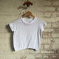 1970s White Knitted Unusual T-Shirt