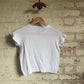 1970s White Knitted Unusual T-Shirt