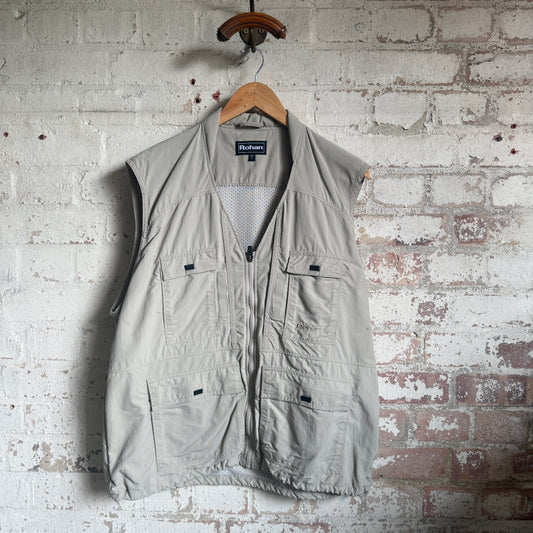 Beige Rohan Climbing Zip Gilet Jacket
