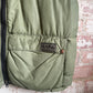 1980s Green British 'Survival Aids' Puffer Gilet Jacket