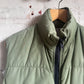 1980s Green British 'Survival Aids' Puffer Gilet Jacket