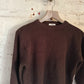 1960s Brown Knitted British Jumper
