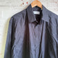 2000s Black Yves Saint Laurent All Over Shirt