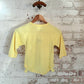 1970s Yellow Cotton Button T-Shirt