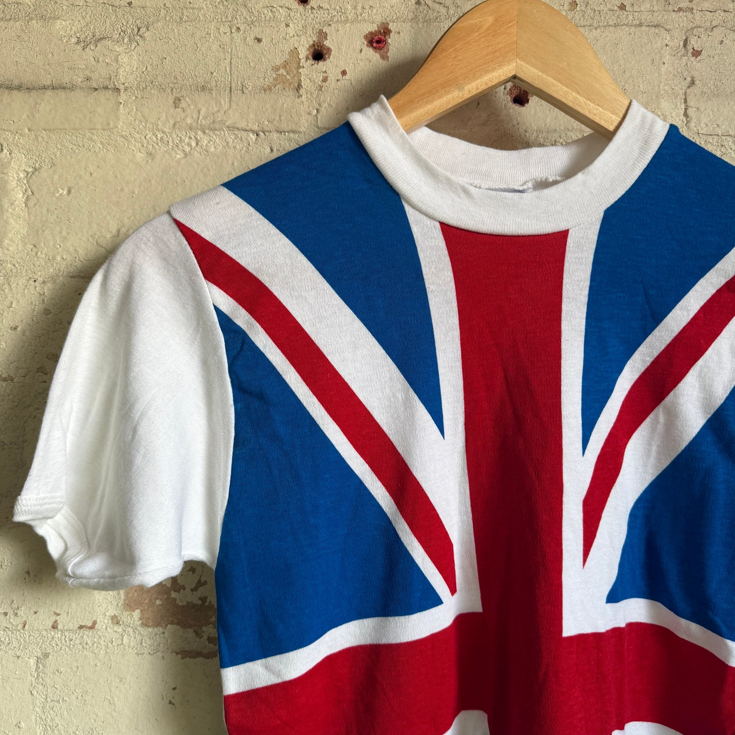 1970s Union Jack Punk Graphic T-Shirt