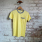 1970s Yellow Pocket Crew Neck T-Shirt