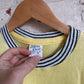 1970s Yellow Pocket Crew Neck T-Shirt