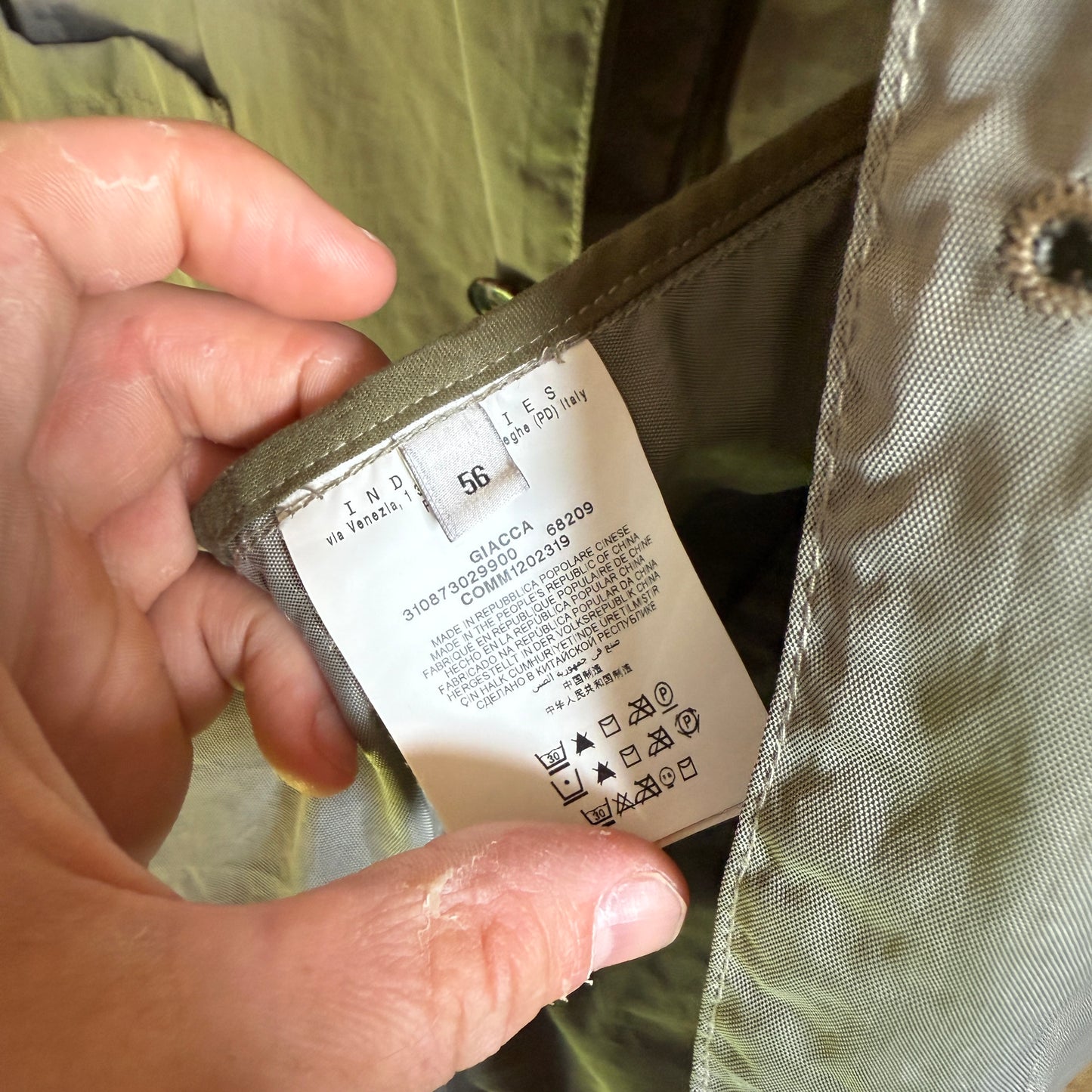 Vintage Grey Shimmer Cerutti 1881 Jacket Coat