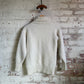 1940s British Military Submariner Cream Wool Jumper