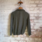 1960s Green Knitted Italian Shirt Pullover