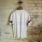 1990s White Atlantic Stripe T-Shirt