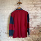 1990s Striped Long Sleeve Rugby Shirt