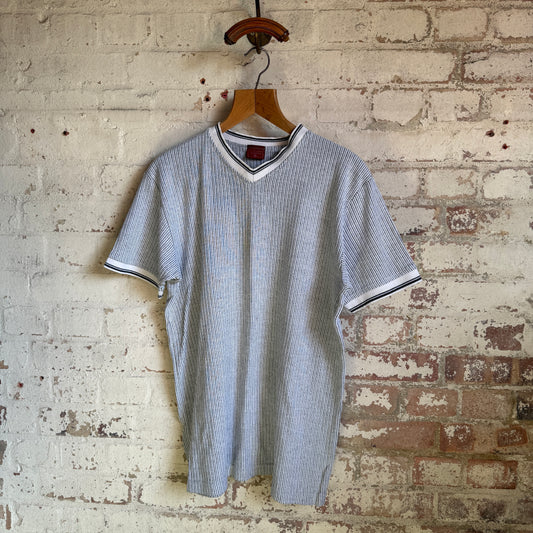 1990s Striped Knitted T-Shirt