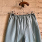 1960s Baby Blue Sailor Rubberised Trousers
