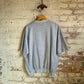 1980s Grey Paint Splattered Cut Off Sweatshirt