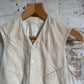 Vintage Edwardian British Raw Silk Waistcoat