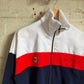 1980s White Red and Navy Track Top