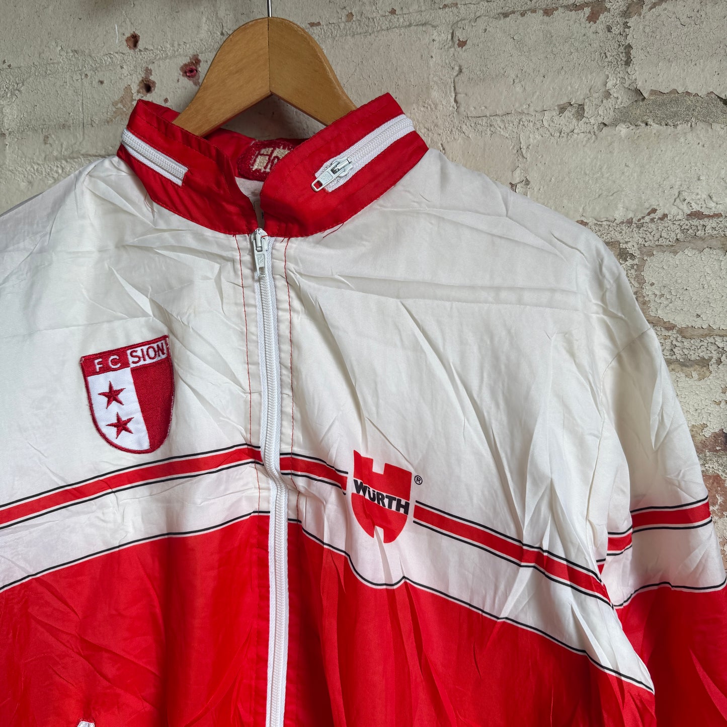 1990s FC Sion Player Issue Track Top Jacket