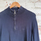 Navy Barbour Knitted 1/4 Zip Jumper