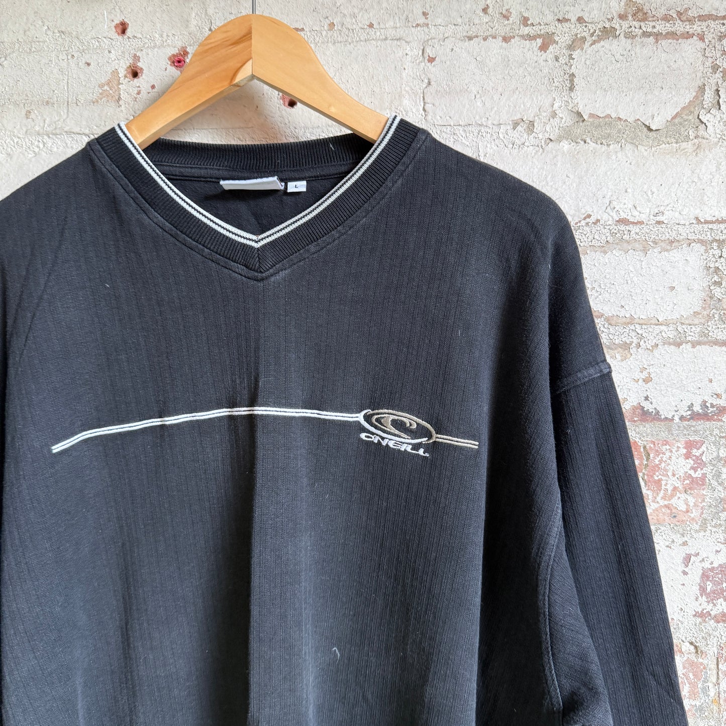 1990s Black Oneill Sweatshirt