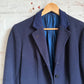 1950s Navy Wool Riding Coat