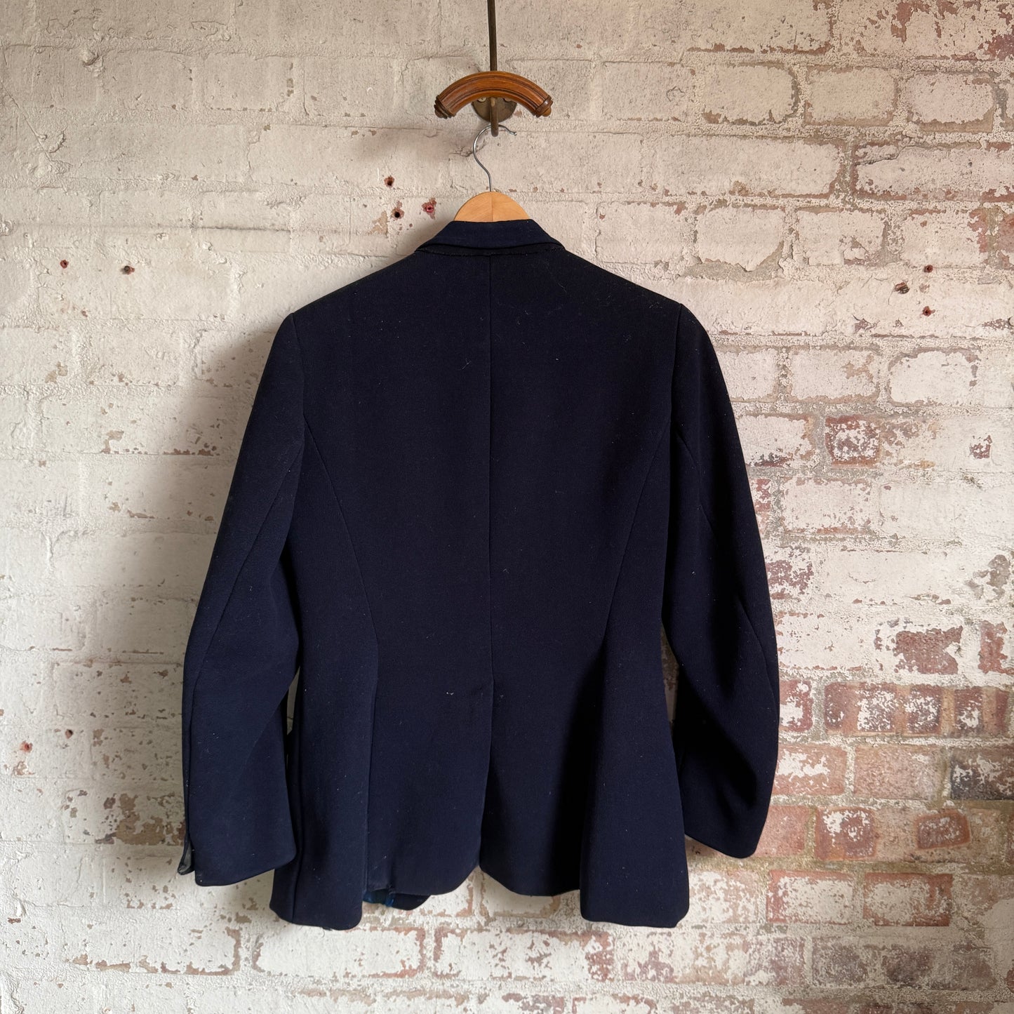 1950s Navy Wool Riding Coat