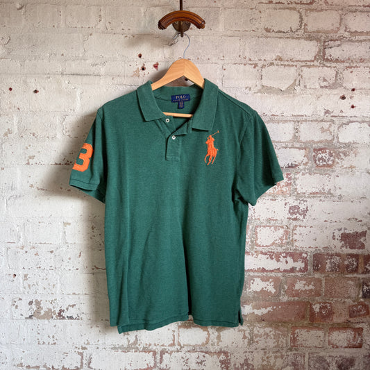 Vintage Green Ralph Lauren Polo Shirt Top