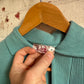 1960s Turquoise British Holstar Leisure Shirt