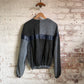 1980s Grey Suede Leather Pullover Shirt