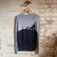 1990s Grey Iceberg History Knitted Jumper
