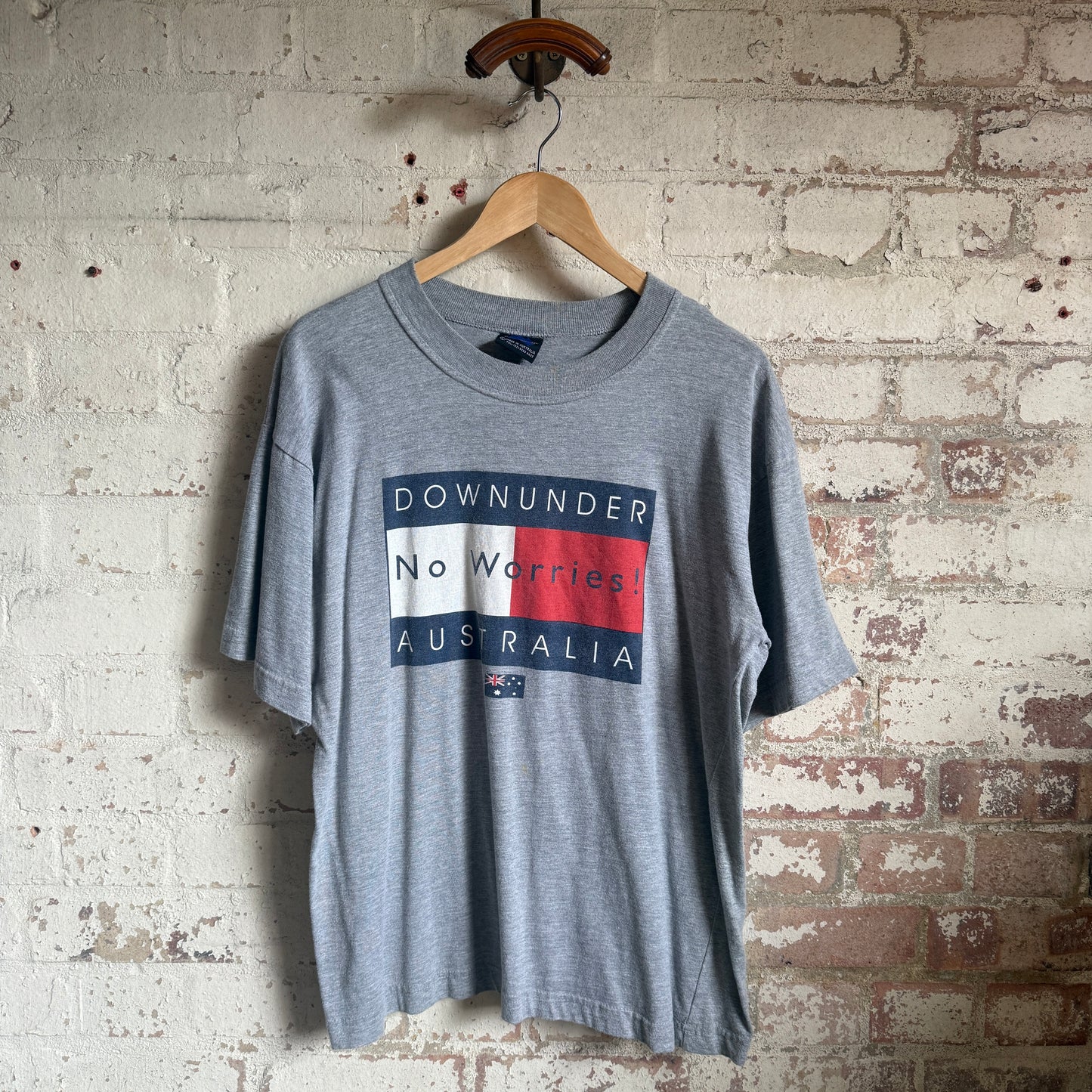 1990s Grey Australia Graphic T-Shirt