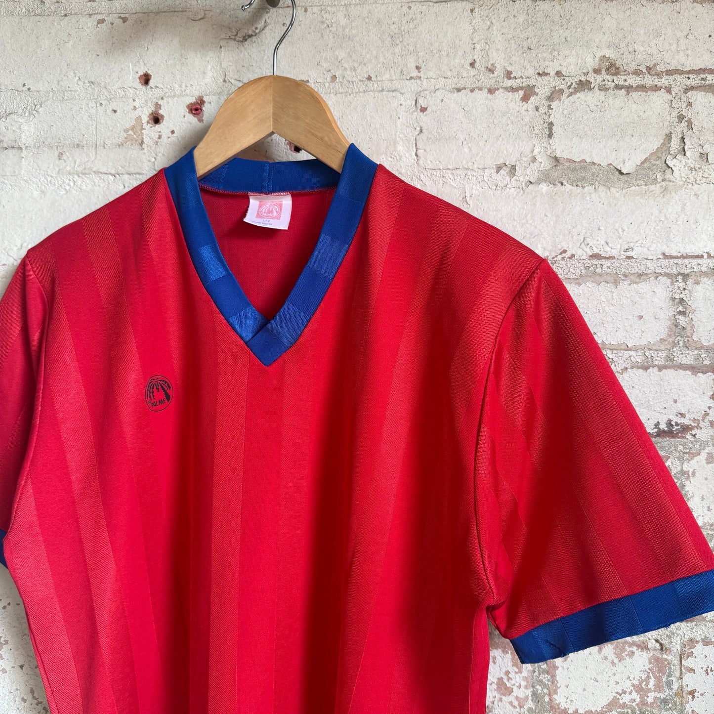 1990s Red Football Template Shirt