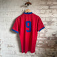 1990s Red Football Template Shirt