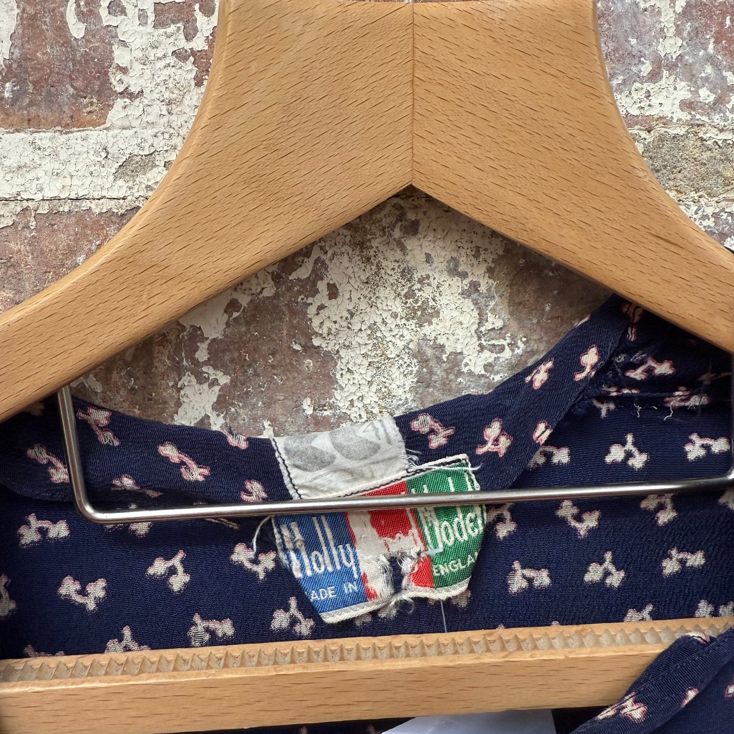 1950s CC41 Print Belted Dress