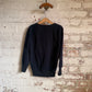 1970s Black Graphic Sweatshirt