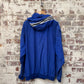 1990s Blue Adidas Pull Over Smock Jacket
