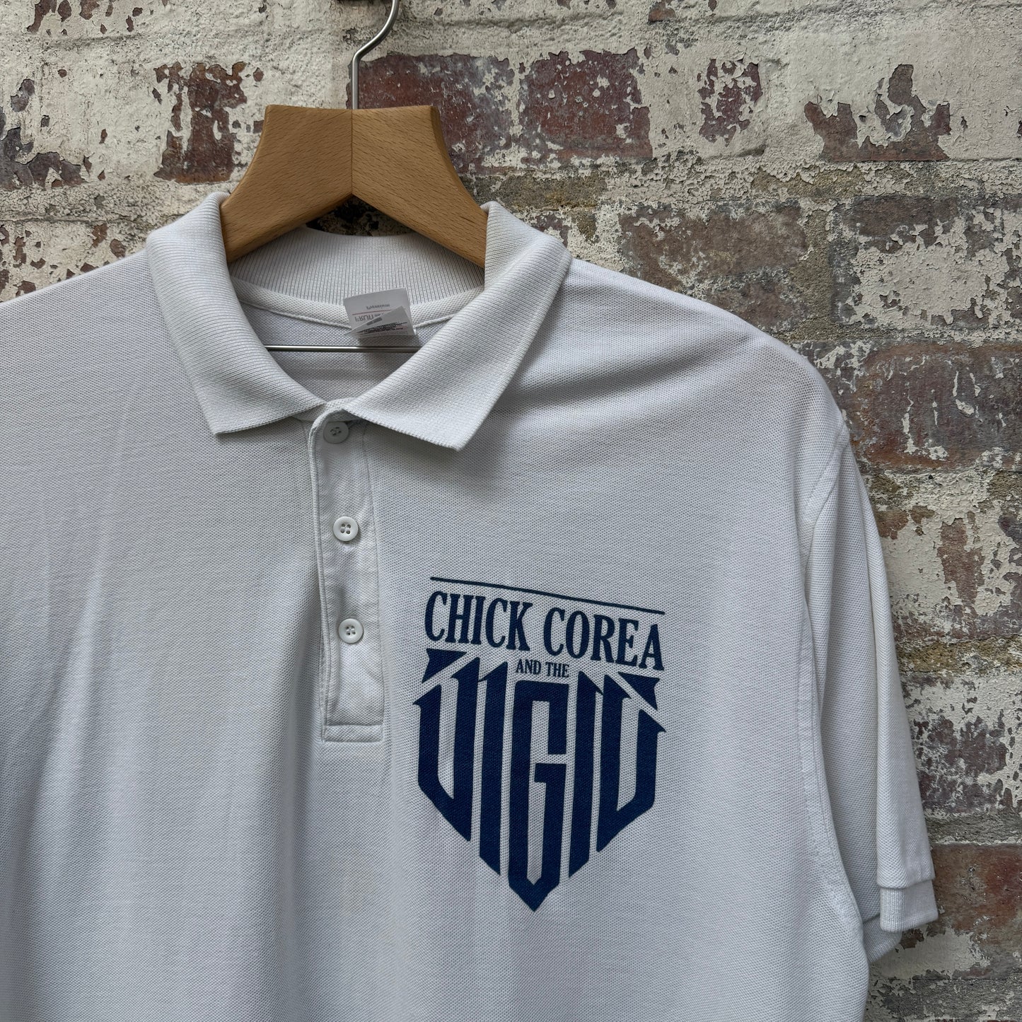 White Chick Corea Jazz Festival Polo Shirt