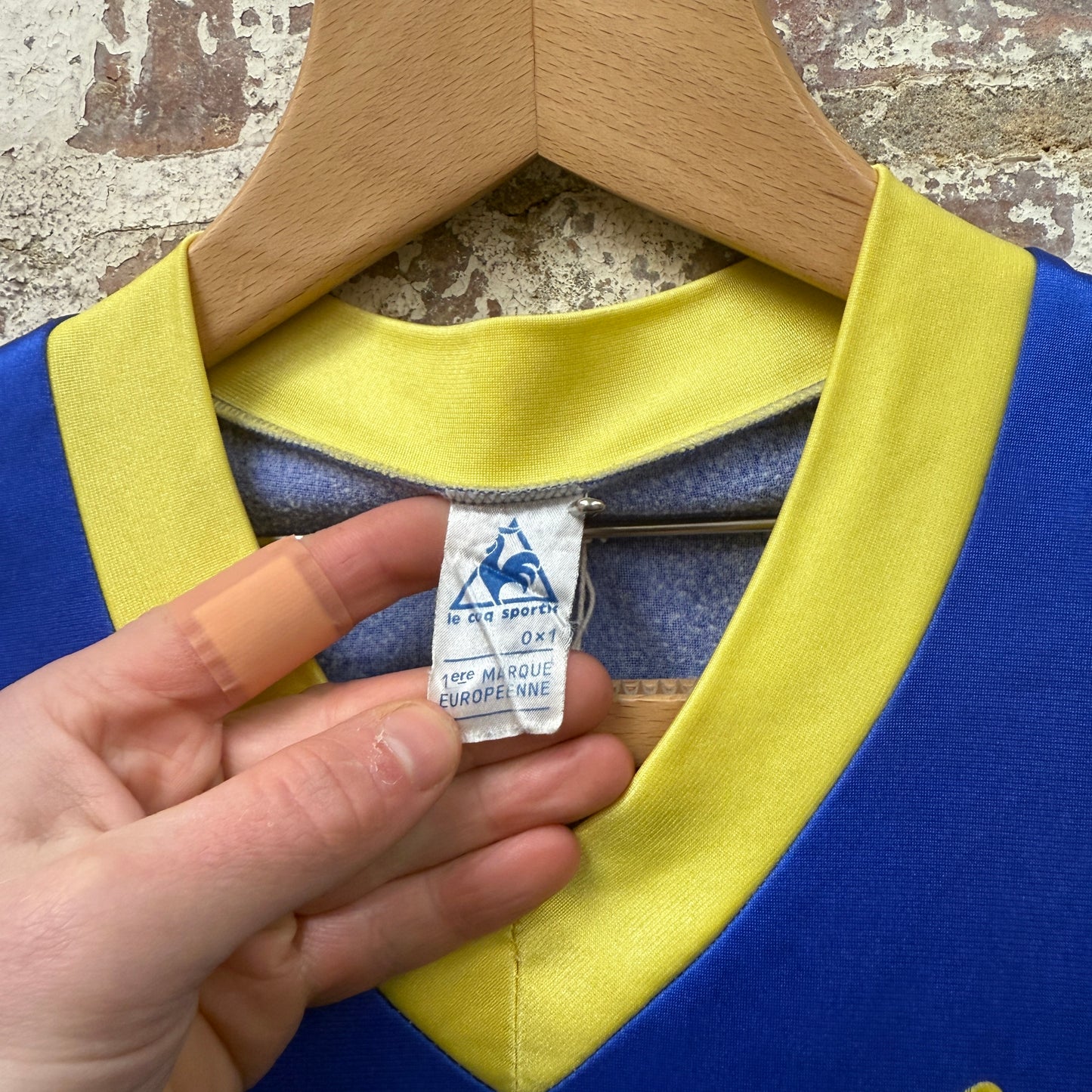 1970s Blue Le Coq Sportif Sports T-Shirt