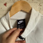 White Nike 1/2 Zip Sweatshirt Pullover
