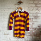 1940s 1950s Striped Bukta Rugby Shirt