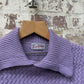 1960s Purple Wool Knitted Jumper