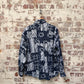 1990s Printed Long Sleeve Shirt