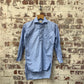 1950s Blue British Cotton Shirt