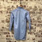 1950s Blue British Cotton Shirt