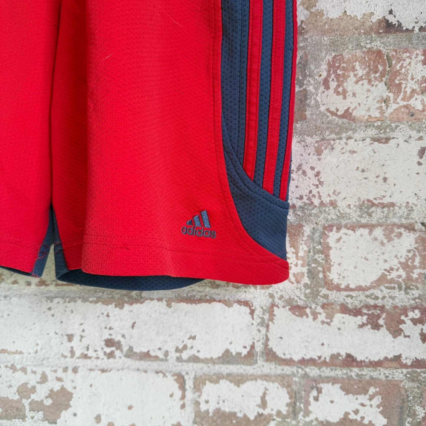 1990s Red Adidas Shorts