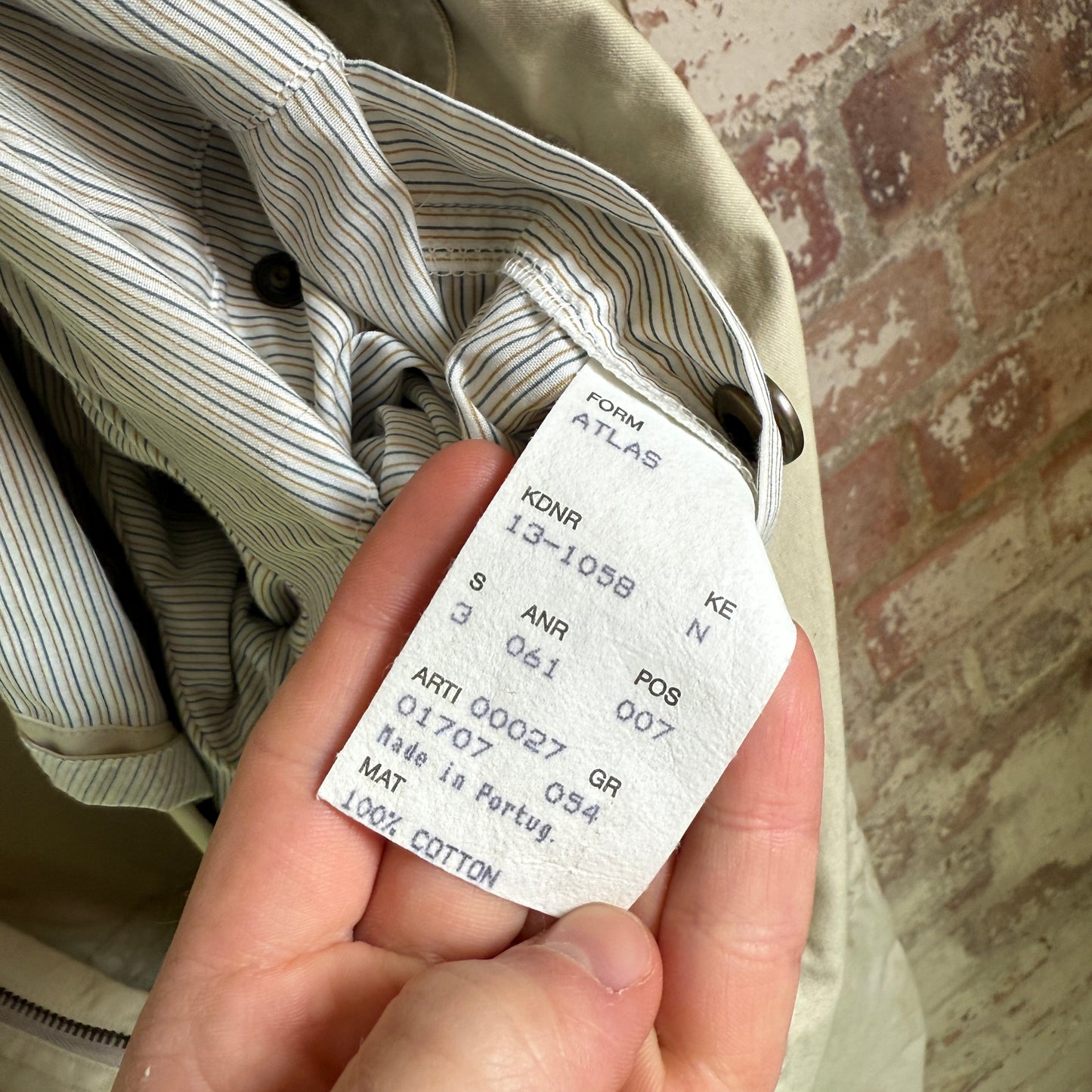 1980s Beige Swiss Walking Jacket Coat