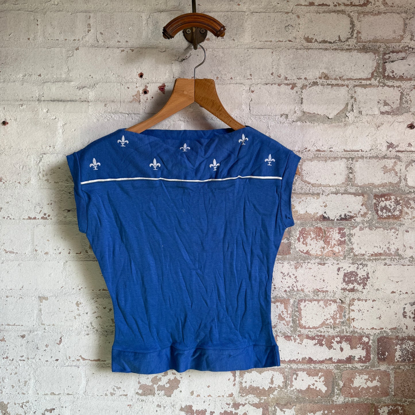 1950s British Scout Boat Neck Vest Top