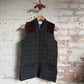 1980s Green Knitted Padded Shooting Gilet