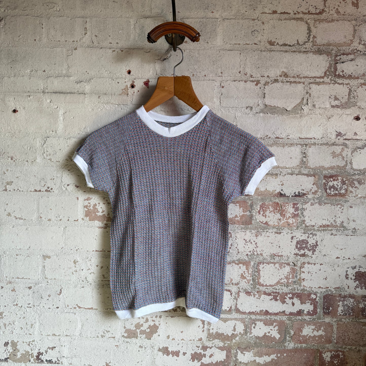 1970s Knitted Raglan T-Shirt