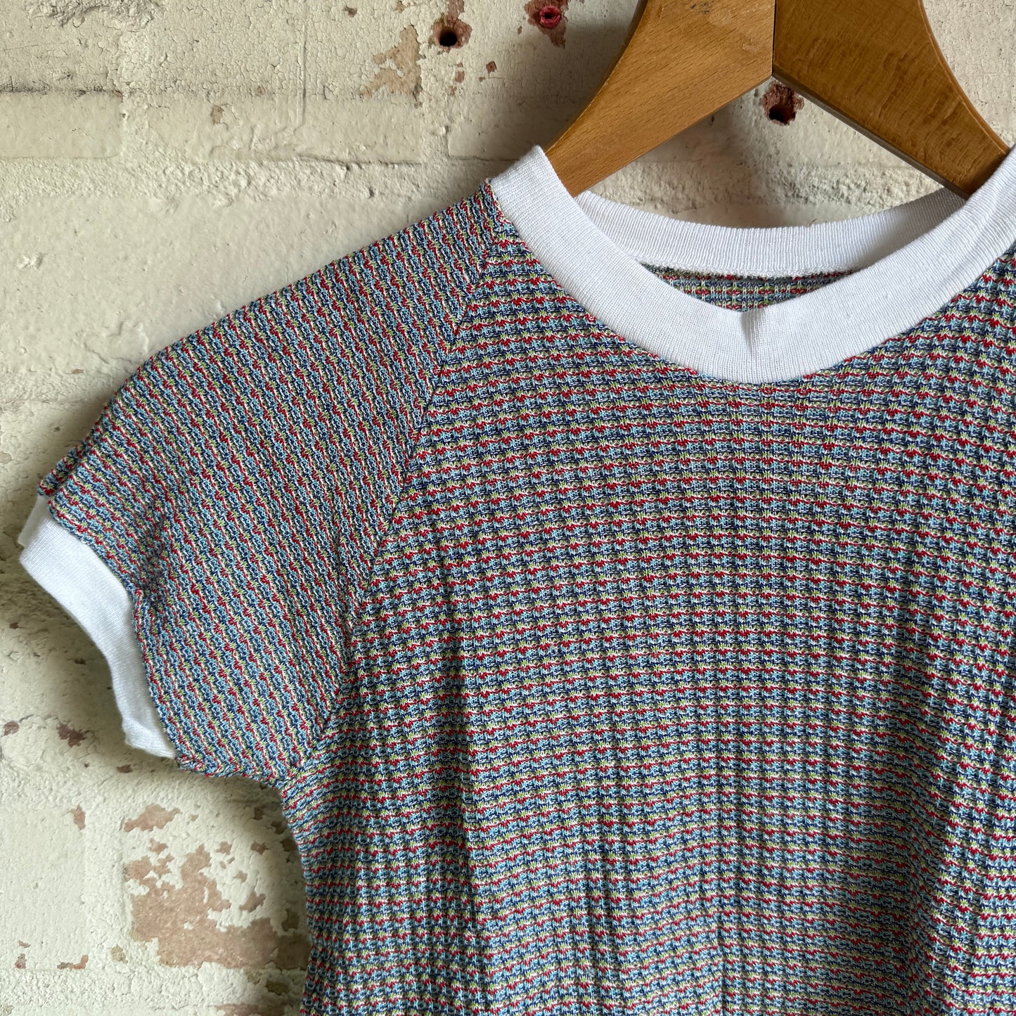 1970s Knitted Raglan T-Shirt